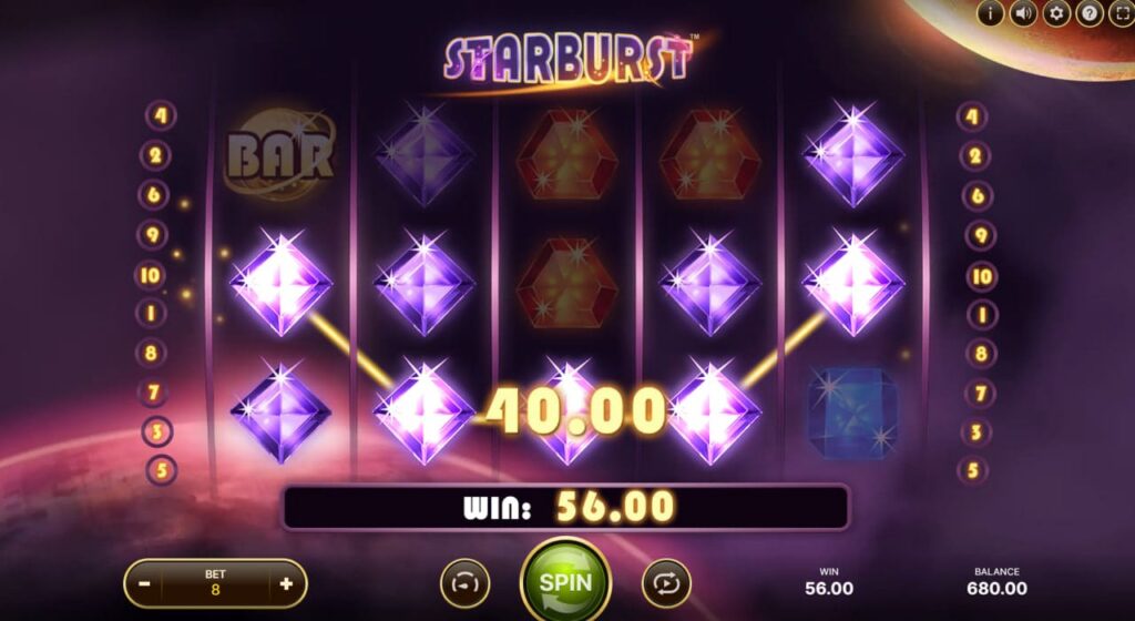 Starburst jogo